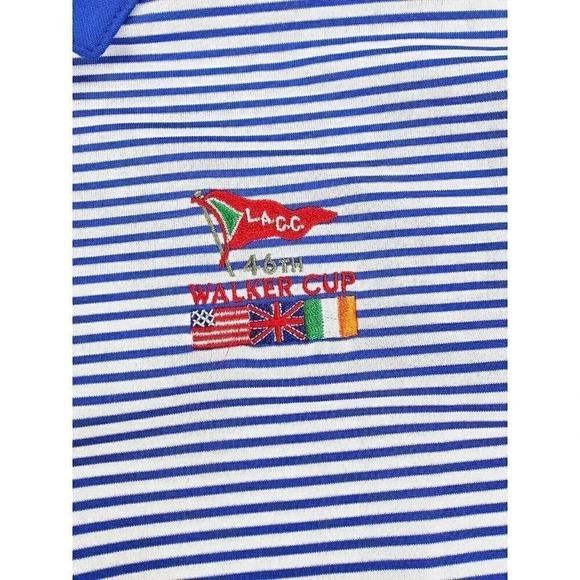 Nike Golf Dri Fit Women's Size XL Los Angeles Country Club Walker Cup Logo Polo - Picture 6 of 12